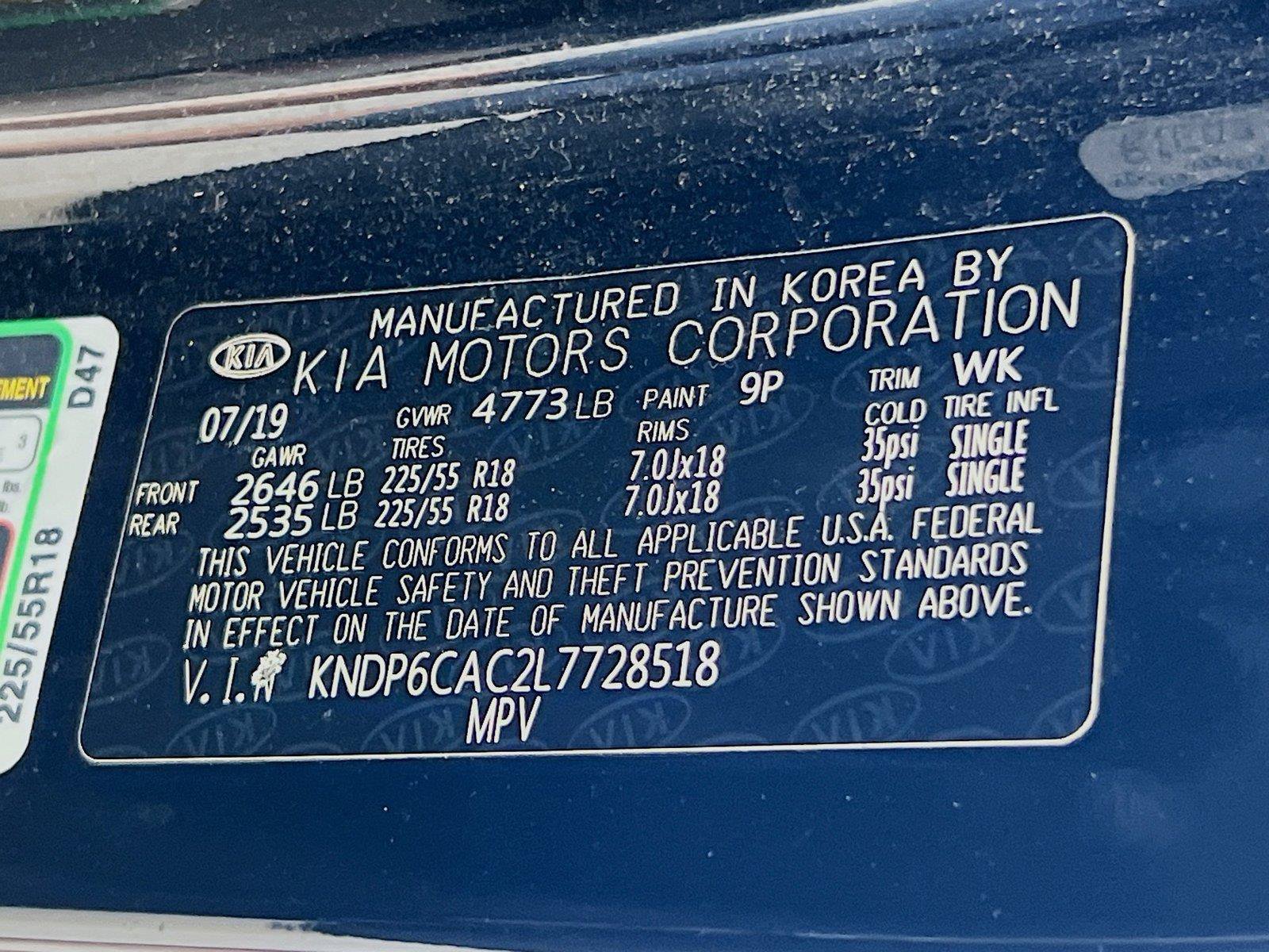 Used 2020 Kia Sportage S w/ S Sunroof Package AWD/4WD image 30