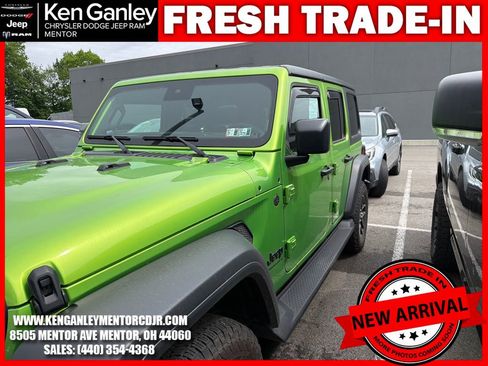 Used 2025 Jeep Wrangler Unlimited Sport AWD/4WD image 7