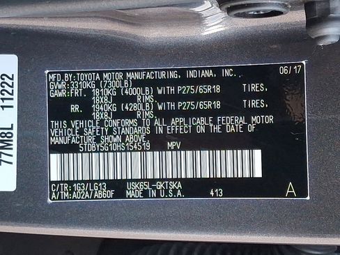 Used 2017 Toyota Sequoia SR5 image 28