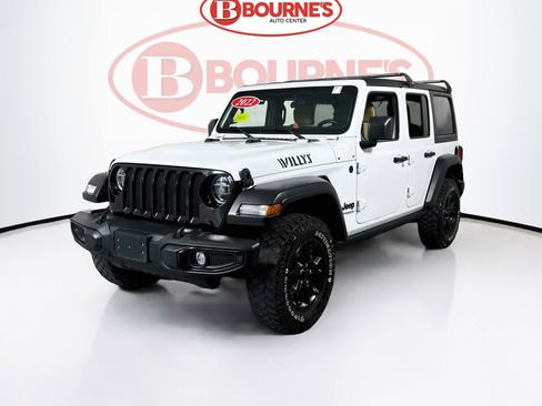 Used 2022 Jeep Wrangler Unlimited Sport AWD/4WD image 3