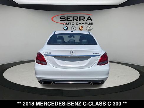 Certified 2018 Mercedes-Benz C 300 4MATIC Sedan image 12