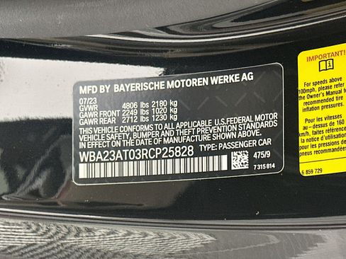 Used 2024 BMW 430i Convertible w/ Convenience Package RWD image 12
