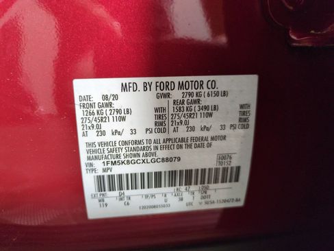 Used 2020 Ford Explorer ST w/ ST Street Pack AWD/4WD image 29