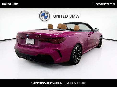 Used 2025 BMW 430i Convertible w/ M Sport Package RWD image 5