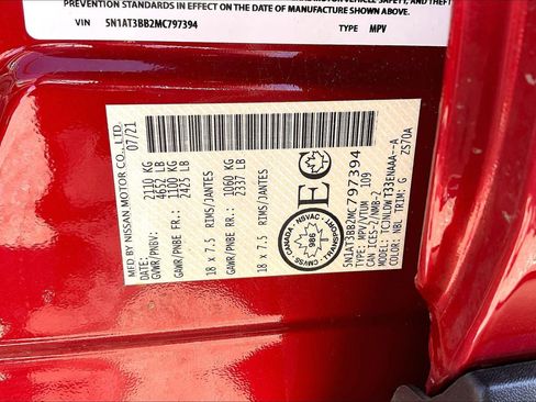 Used 2021 Nissan Rogue SV image 33