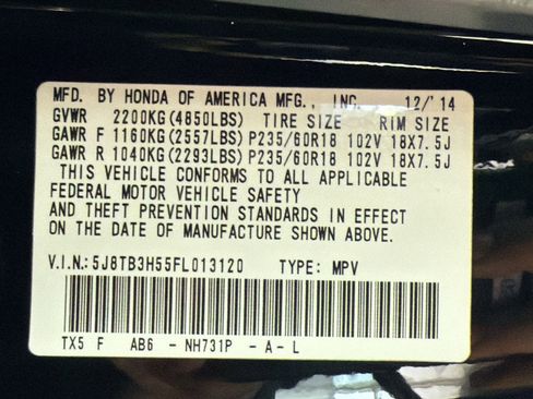 Used 2015 Acura RDX FWD w/ Technology Package image 20