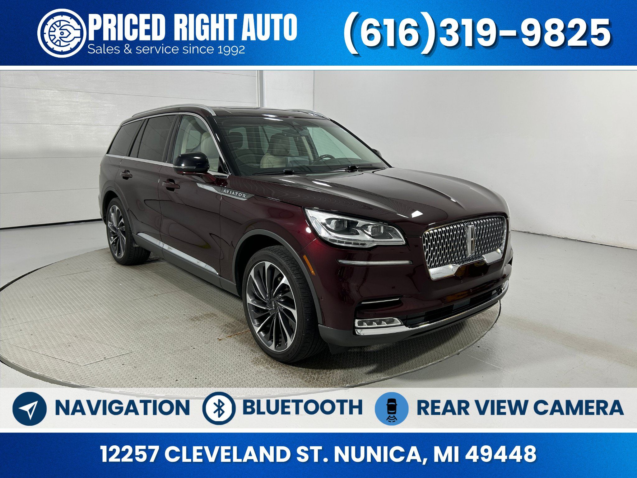 Used 2020 Lincoln Aviator Reserve w/ Equipment Group 202A AWD/4WD image 1