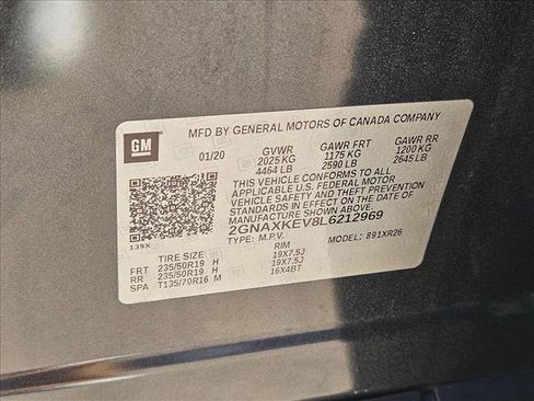 Used 2020 Chevrolet Equinox LT w/ Sport Edition image 24