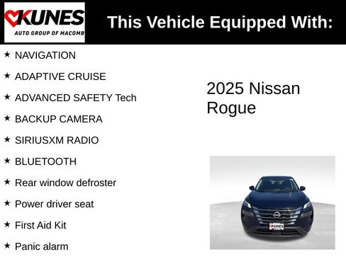 Used 2025 Nissan Rogue SV AWD/4WD image 3