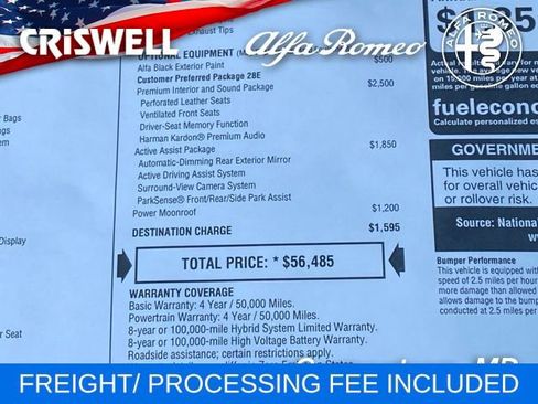 New 2024 Alfa Romeo Tonale Veloce image 50