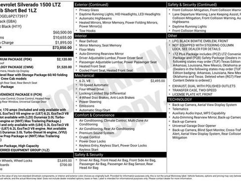 Certified 2023 Chevrolet Silverado 1500 LTZ w/ LTZ Premium Package AWD/4WD image 34