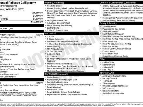 New 2026 Hyundai Palisade Calligraphy image 24