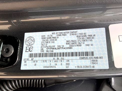 Used 2026 Ford F150 Tremor w/ Bed Utility Package AWD/4WD image 34