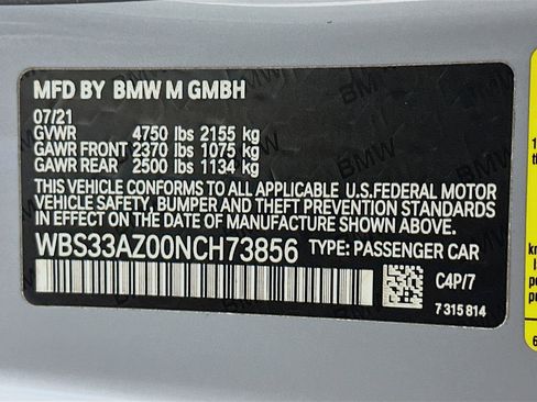 Used 2022 BMW M4 Competition w/ M Carbon Exterior Package image 33