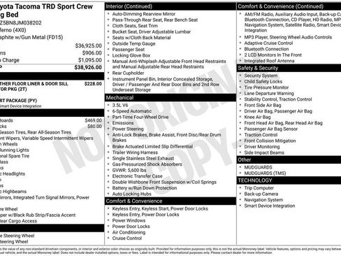 Used 2018 Toyota Tacoma TRD Sport image 3