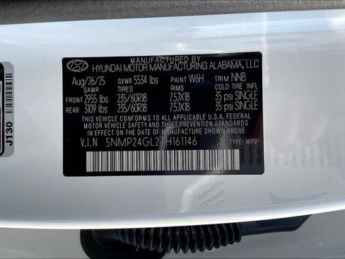 Certified 2026 Hyundai Santa Fe SEL FWD image 13