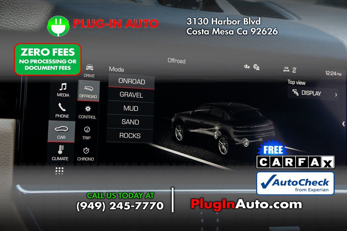 Used 2021 Porsche Cayenne E-Hybrid Coupe AWD/4WD image 32