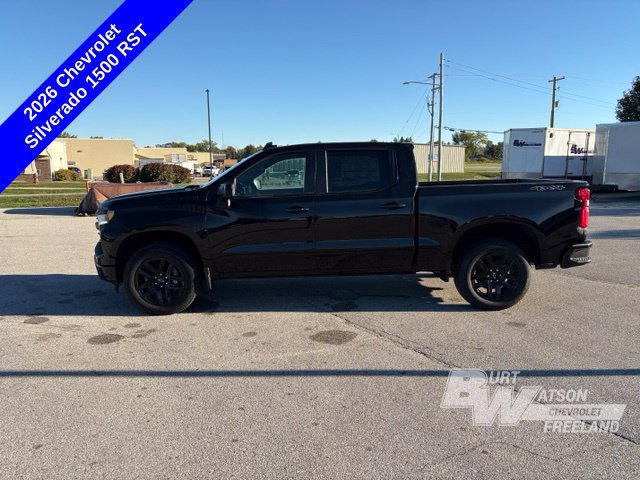 New 2026 Chevrolet Silverado 1500 RST w/ Dark Appearance Package AWD/4WD image 2