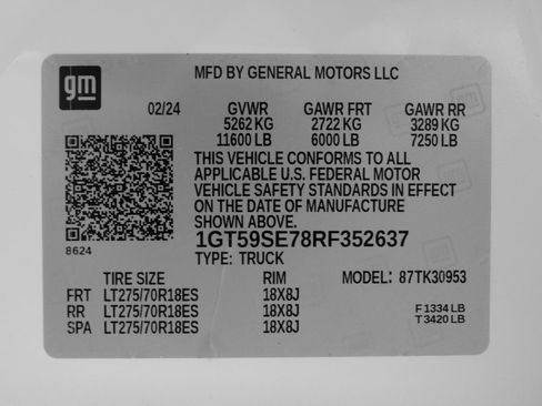 New 2024 GMC Sierra 3500 Pro w/ Convenience Package image 20