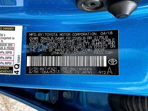 Used 2018 Toyota Corolla iM w/ All-Weather Mat Package image 16