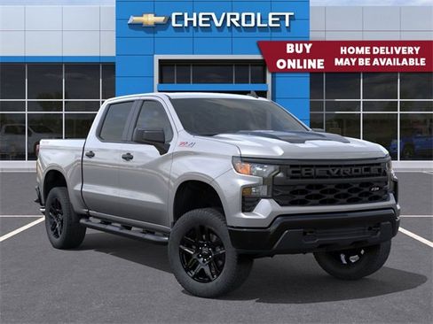 New 2026 Chevrolet Silverado 1500 Custom Trail Boss w/ Turbomax Blackout Package image 1
