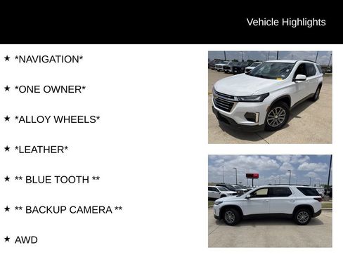 Used 2023 Chevrolet Traverse LT w/ LPO, Floor Liner Package AWD/4WD image 4