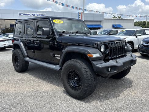 Used 2020 Jeep Wrangler Unlimited Sport S AWD/4WD image 1