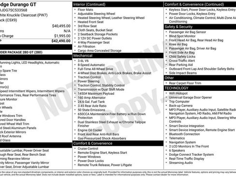 Used 2025 Dodge Durango GT AWD/4WD image 21