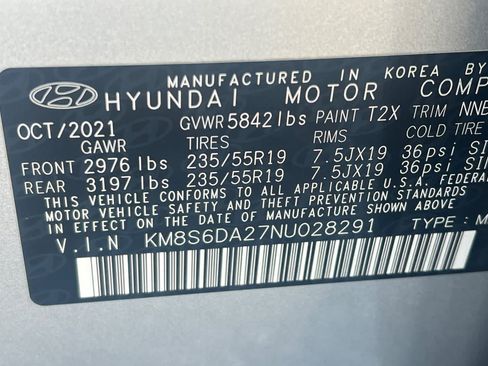 Used 2022 Hyundai Santa Fe SEL Convenience w/ Cargo Package AWD/4WD image 37