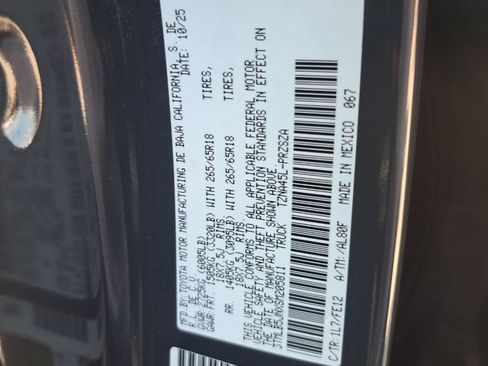 Used 2025 Toyota Tacoma TRD Sport w/ TRD Sport Upgrade Package AWD/4WD image 25