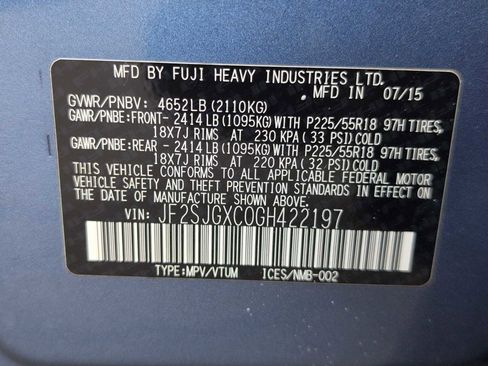 Used 2016 Subaru Forester 2.0XT Touring w/ Eyesight & Navigation System image 35