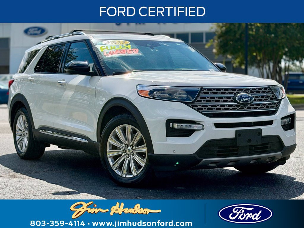 Certified 2023 Ford Explorer Limited w/ Limited Technology Package RWD image 1