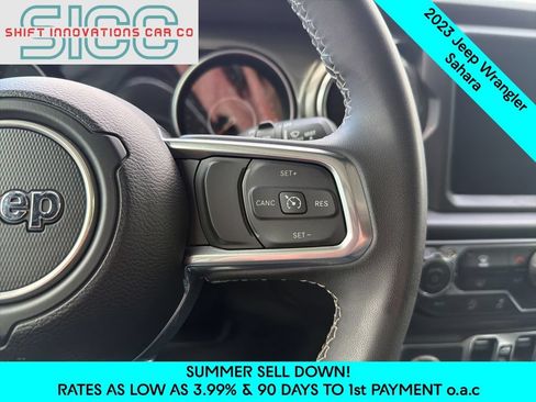 Used 2023 Jeep Wrangler Unlimited Sahara AWD/4WD image 14