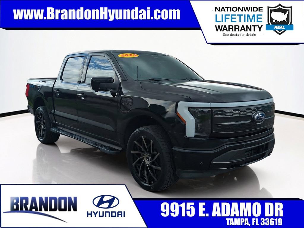 Used 2023 Ford F150 Lightning Platinum AWD/4WD image 1