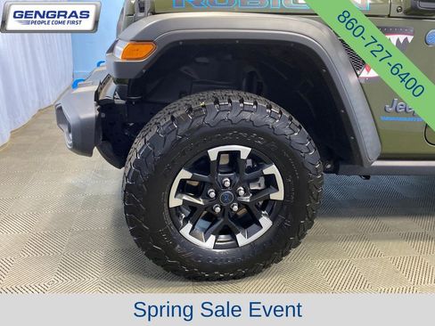 Used 2024 Jeep Wrangler Unlimited Rubicon 4xe w/ Technology Group AWD/4WD image 48