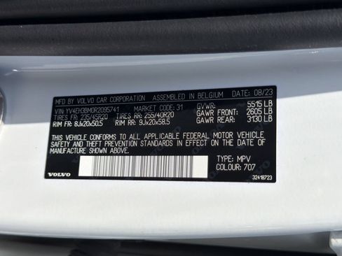 Used 2024 Volvo C40 P8 Recharge Ultimate w/ Protection Package Premier RWD image 23