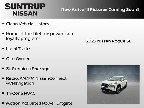 Certified 2023 Nissan Rogue SL w/ SL Premium Package AWD/4WD image 6