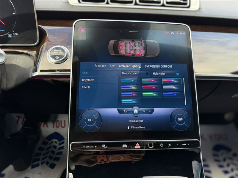 Used 2022 Mercedes-Benz S 580 4MATIC Sedan w/ Rear Seat Package image 34