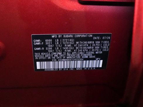 New 2026 Subaru Ascent Premium w/ Popular Package #1 AWD/4WD image 38