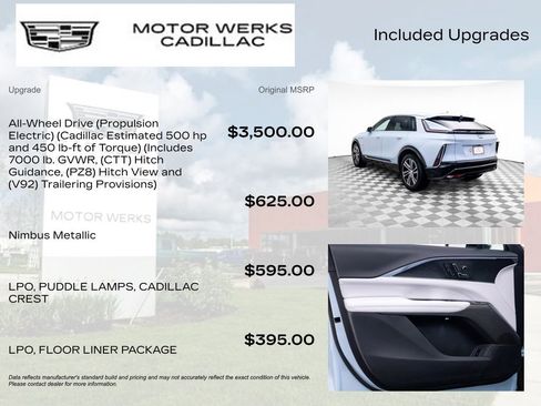 Certified 2024 Cadillac Lyriq Luxury w/ LPO, Floor Liner Package AWD/4WD image 9
