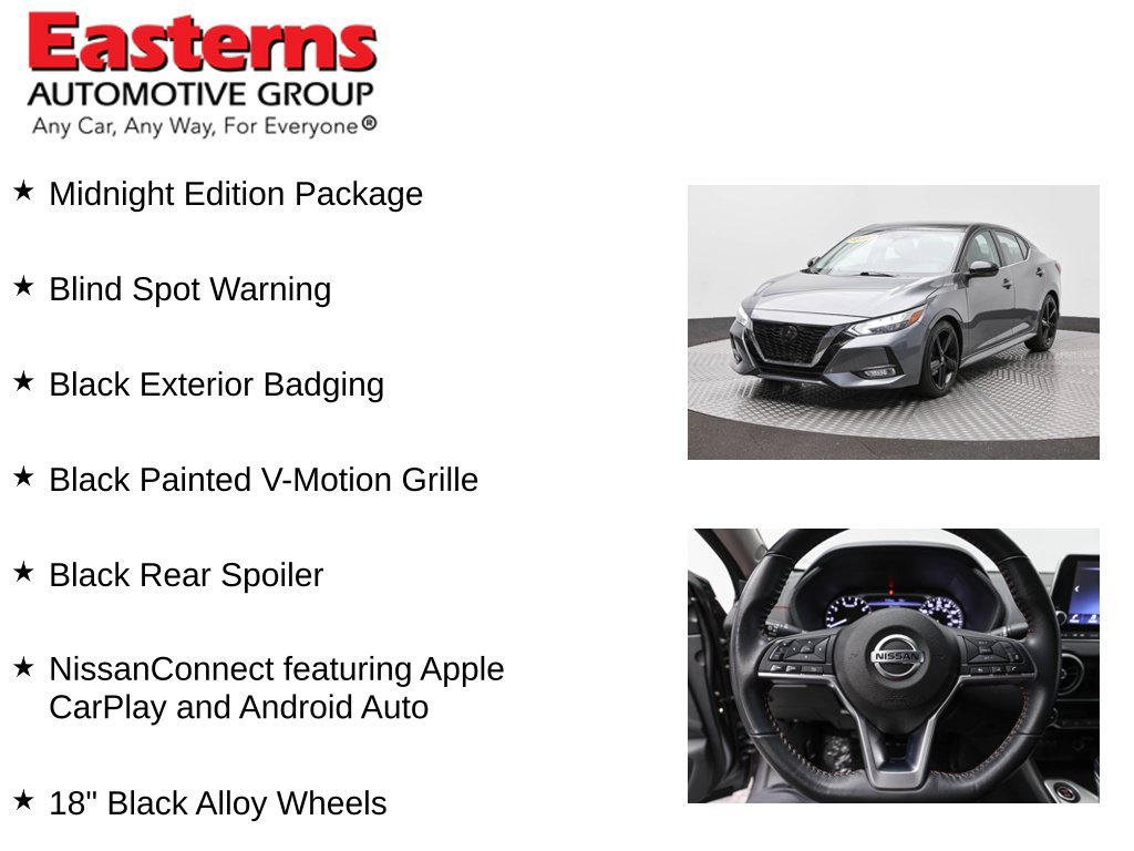 Used 2023 Nissan Sentra SR w/ Midnight Edition Package FWD image 12