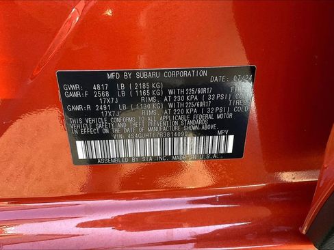 Used 2024 Subaru Crosstrek 2.5i Wilderness w/ Wilderness Package image 21