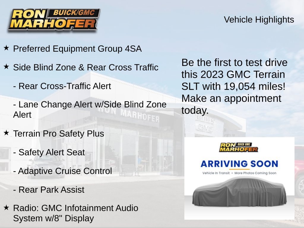 Used 2023 GMC Terrain SLT AWD/4WD image 3