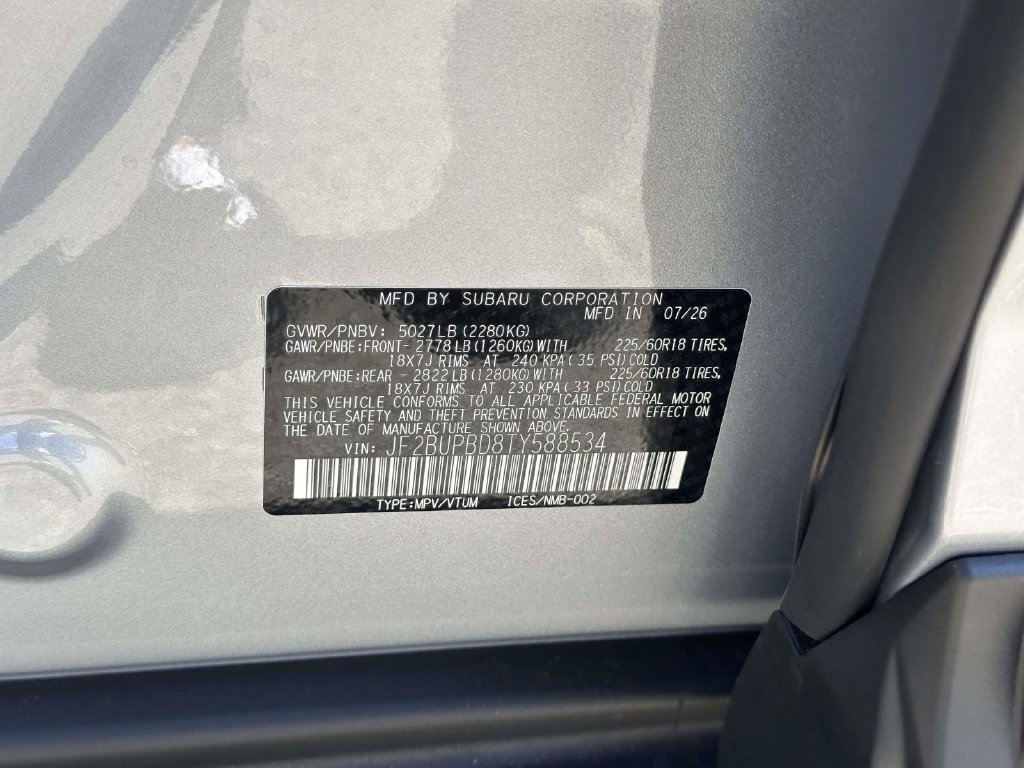 New 2026 Subaru Outback Premium AWD/4WD image 32