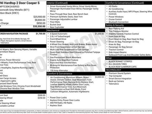 Used 2019 MINI Cooper S w/ Signature Upholstery Package image 21