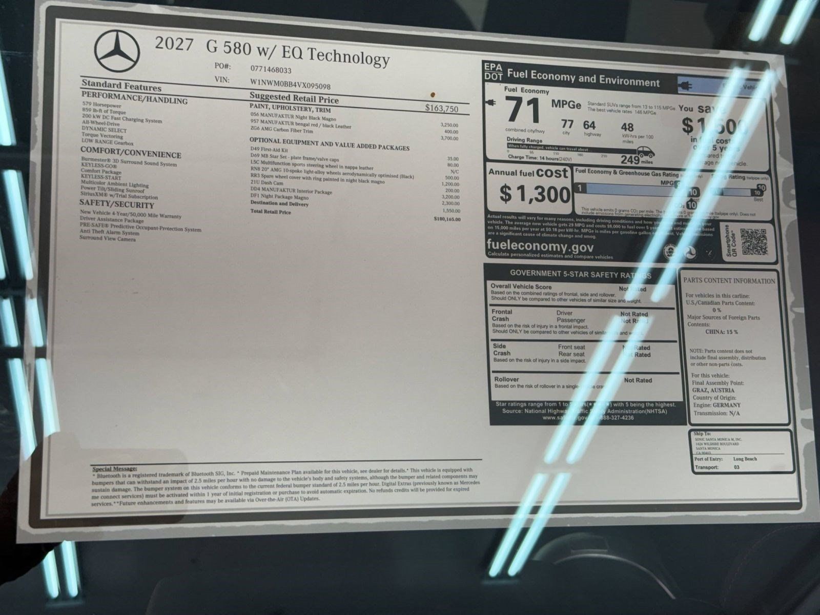 New 2027 Mercedes-Benz G 580 e image 33
