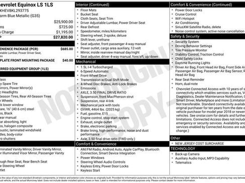 Used 2019 Chevrolet Equinox LS w/ LS Convenience Package FWD image 47