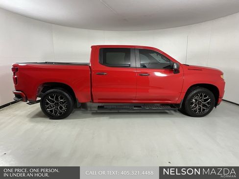 Used 2022 Chevrolet Silverado 1500 Custom w/ LPO, Dark Essentials Package image 8