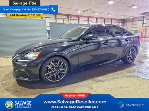 Used 2016 Lexus IS 350 AWD w/ F Sport Package image 1