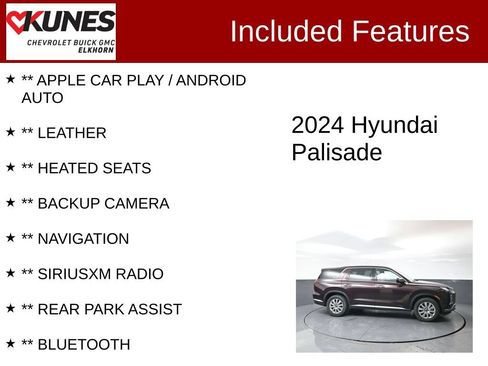 Used 2024 Hyundai Palisade SEL AWD/4WD image 2